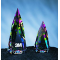 4" Rainbow Steeple Dome Optical Crystal Award